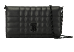 Lola Wallet On Chain, Leather, Black, MII, 1*